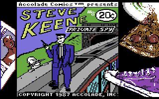 Accolade's Comics Featuring Steve Keene Thrillseeker screenshot 4 for Commodore 64